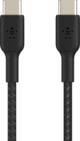 Belkin CAB004BT0MBK USB-C apa - USB-C apa Adat- és töltőkábel 15cm - Fekete