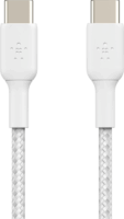 Belkin CAB004BT0MWH USB-C apa - USB-C apa Adat- és töltőkábel 15cm - Fehér