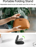 Belkin WIZ028vfBK Magsafe Töltő és Telefontartó 15W - Fekete