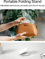 Belkin WIZ028VFWH Magsafe Töltő és Telefontartó 15W - Fehér