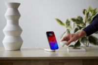 Belkin WIZ028VFWH Magsafe Töltő és Telefontartó 15W - Fehér