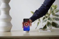 Belkin WIZ028VFWH Magsafe Töltő és Telefontartó 15W - Fehér