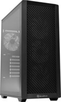 SilverStone FARA 515FXR Midi Torony Számítógépház + 4db 120mm ventilátor - Fekete
