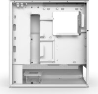 NZXT H5 Flow RGB Midi Torony Számítógépház + 4db 120mm RGB ventilátor - Fehér