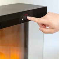 Bewello BW2105 Szabadonálló Elektromos Kandalló 2000 W - Fekete