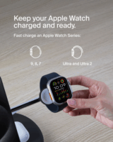 Belkin Boost Charge Pro 3in1 Magsafe Töltőállvány 15W - Fekete