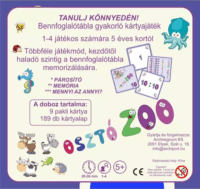 OsztoZOO Szórakoztató fejlesztő társasjáték