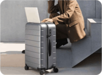 Xiaomi BHR8606GL Classic Pro 24" Keményfedeles négykerekű bőrönd - Szürke