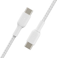 Belkin Boost Charge USB-C apa - USB-C apa Adat- és töltőkábel 2m - Fehér
