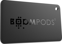 Boompods Tag & Card Okos nyomkövető készlet Apple Find My támogatással - Fekete