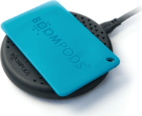Boompods Boomcard Rechargeable Okos nyomkövető Apple Find My támogatással - Óceánkék