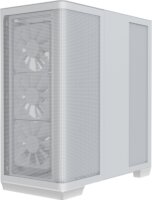 APNX C1-R-WT-v3 Midi Torony Számítógépház + 4db 120mm ventilátor - Fehér
