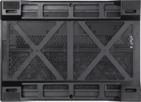 Chieftec Visio GM-30B-TG-OP Midi Torony Számítógépház + 6db 120mm ARGB ventilátor - Fekete