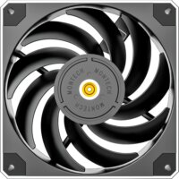 Montech METAL120 120mm PWM Rendszerhűtő ventilátor - Fekete