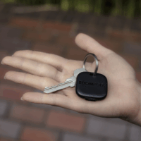 Boompods Boomtag Rechargeable Duo Okos nyomkövető Apple Find My támogatással - Fekete/Kék (2 darabos)