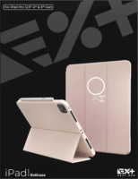 NextOne RollCase Apple iPad 12,9" Tablet tok - Rózsaszín
