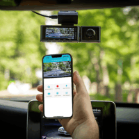 LAMAX N10 GPS 3in1 4K WiFi Menetrögzítő kamera - Fekete