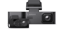 LAMAX N10 GPS 3in1 4K WiFi Menetrögzítő kamera - Fekete