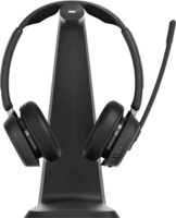 Sennheiser Epos Impact 1061 Bluetooth UC Call Center Sztereo Headset Állvánnyal - Fekete