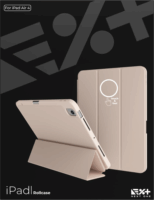NextOne RollCase Apple iPad Air 4 (2020) / Air 5 (2022) Tablet tok - Rózsaszín