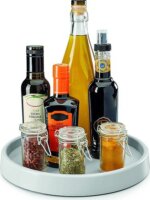 Metaltex MX362520 Giro Forgó tálaló eszköz 25 x 15 x 35 cm - Szürke