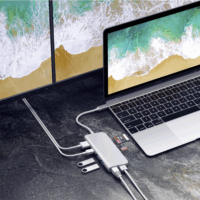 Satechi TCMM8PAS USB-C HUB (8 port) - Ezüst