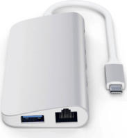 Satechi TCMM8PAS USB-C HUB (8 port) - Ezüst