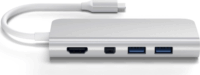 Satechi TCMM8PAS USB-C HUB (8 port) - Ezüst