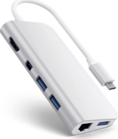 Satechi TCMM8PAS USB-C HUB (8 port) - Ezüst