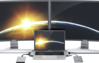 Satechi CMBPS 2xUSB-C HUB (7 port) - Ezüst