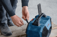 Bosch GPB 18V-6 C Hordozható Bluetooth hangszóró 88W - Kék (Akku és töltő Nélkül)