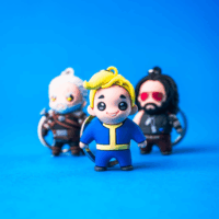 Good Loot Fallout Vault Boy 3D kulcstartó Ajándéktárgy