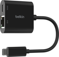 Belkin Connect USB-C - RJ45 Átalakító Adapter - Fekete