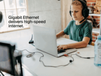 Belkin Connect USB-C - RJ45 Átalakító Adapter - Fekete