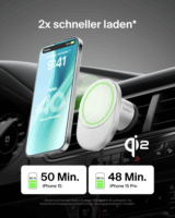 Belkin BoostCharge Pro Magsafe Autós Töltő 15W - Fehér