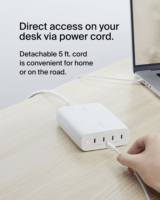 Belkin Boost Charge Pro 4xUSB-C Hálózati Töltő Adapter 200W- Fehér