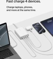 Belkin Boost Charge Pro 4xUSB-C Hálózati Töltő Adapter 200W- Fehér