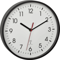 TFA Analog Falióra Ø 24.5cm - Fekete