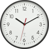 TFA Analog Falióra Ø 24.5cm - Fekete