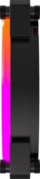 Montech RX120 120mm PWM RGB Rendszerhűtő ventilátor - Fekete