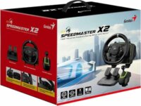 Genius SpeedMaster X2 Kormány - Fekete ( PC / Xbox / Nintendo / PlayStation)
