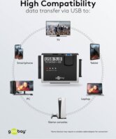 Goobay 72013 USB 3.0 IDE - SATA Hard Drive Adapter