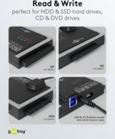Goobay 72013 USB 3.0 IDE - SATA Hard Drive Adapter