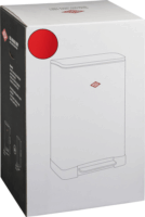 WESCO Big Double Boy 2 x 18 literes pedálos fém szemetes - Piros