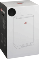 WESCO Big Double Boy 2 x 18 literes pedálos fém szemetes - Matt Fekete