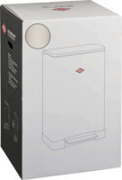 WESCO Big Double Boy 2 x 18 literes pedálos fém szemetes - Matt homok