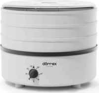 Stöckli Dörrex Gyümölcsaszaló és szárító műanyaghálós tálcákkal - Szürke