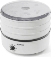 Stöckli Dörrex Gyümölcsaszaló és szárító műanyaghálós tálcákkal - Szürke