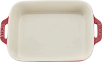 Staub Téglalap Alakú Kerámia Tepsi 34 x 24 cm - Piros