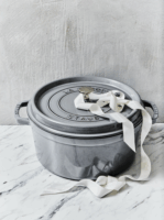 Staub Cocotte Öntöttvas Fazék Fedővel Ø 12cm 0,8L - Szürke